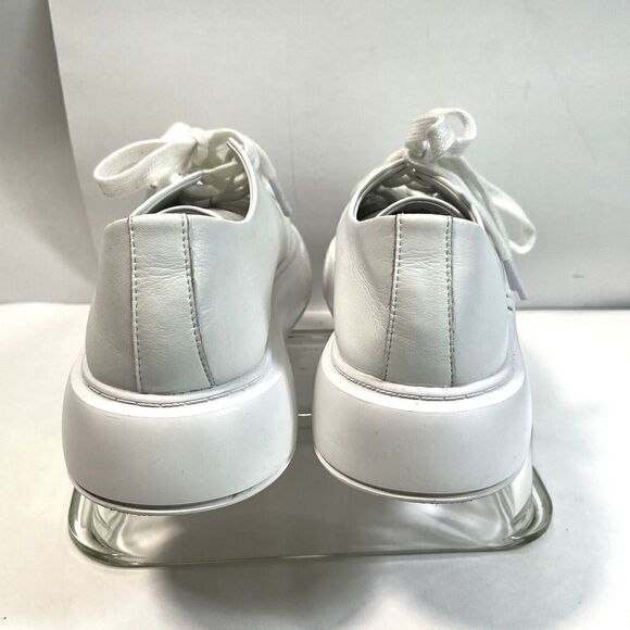 Jeffrey Campbell PLAY Womens Solid White Platform Sneaker Size 9.5 Nordstrom - Picture 6 of 14